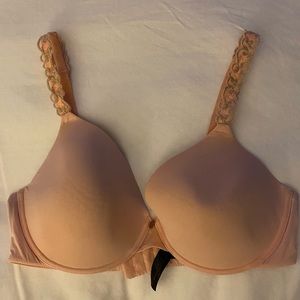 EUC Natori Pure Luxe Bra Peach 36D